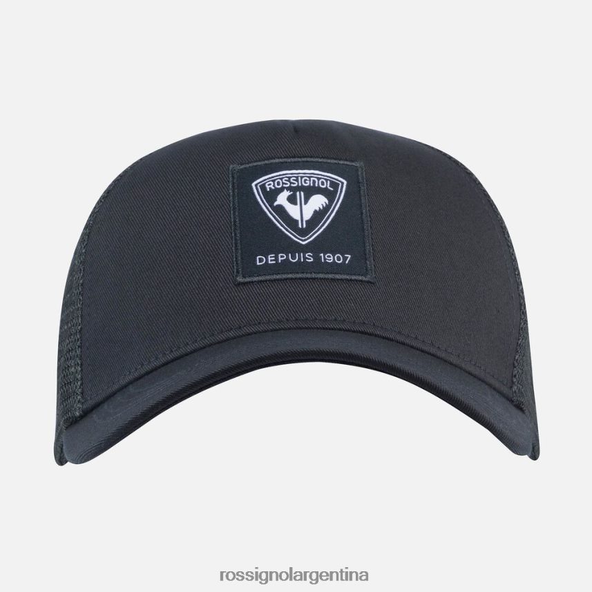 Rossignol hombres gorra de malla corporativa 82LVV672 negro accesorios