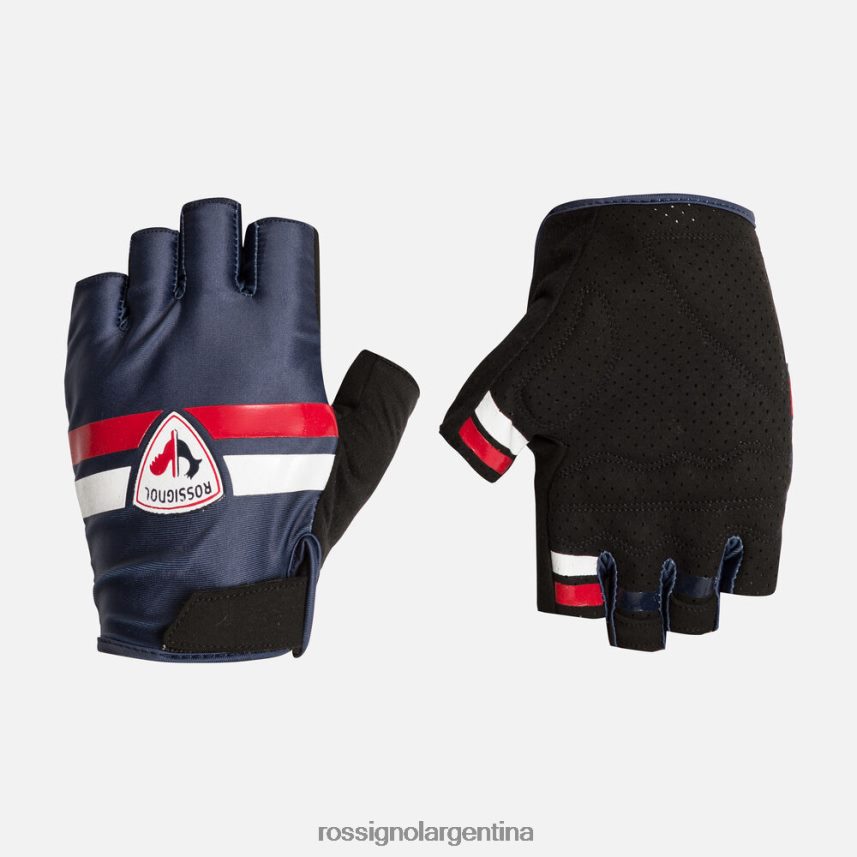 Rossignol hombres guantes de ciclismo elásticos 82LVV630 azul marino oscuro accesorios