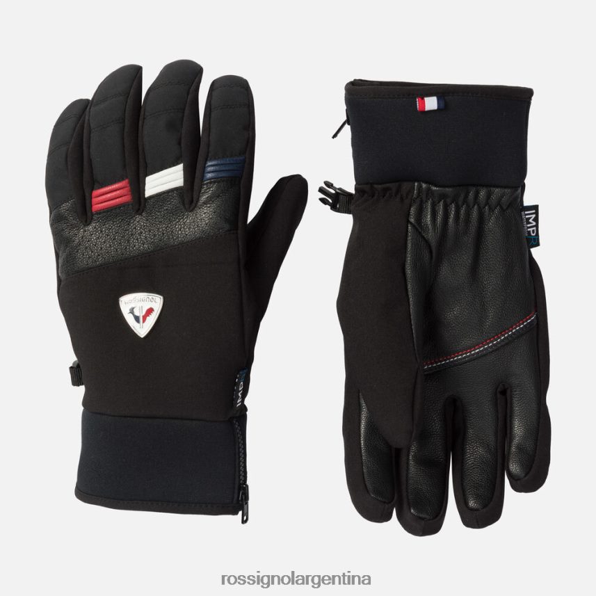 Rossignol hombres guantes impermeables estrato 82LVV6125 negro accesorios