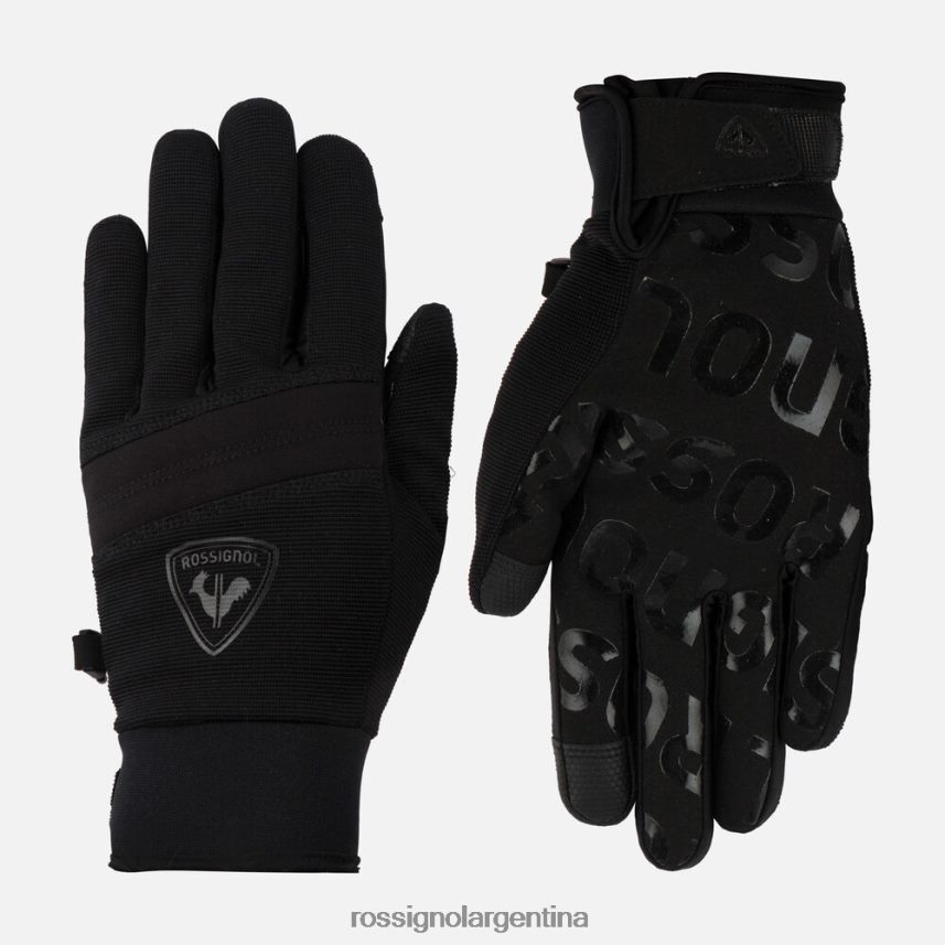 Rossignol hombres guantes profesionales 82LVV6218 negro accesorios