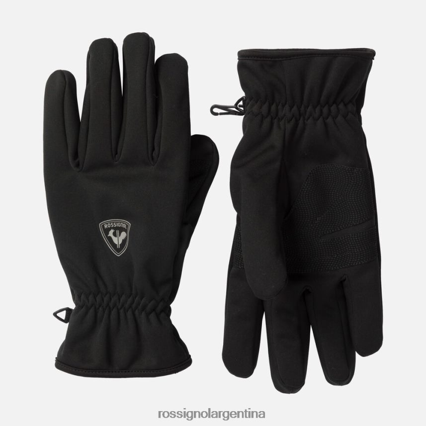 Rossignol hombres guantes softshell xc 82LVV6653 negro accesorios