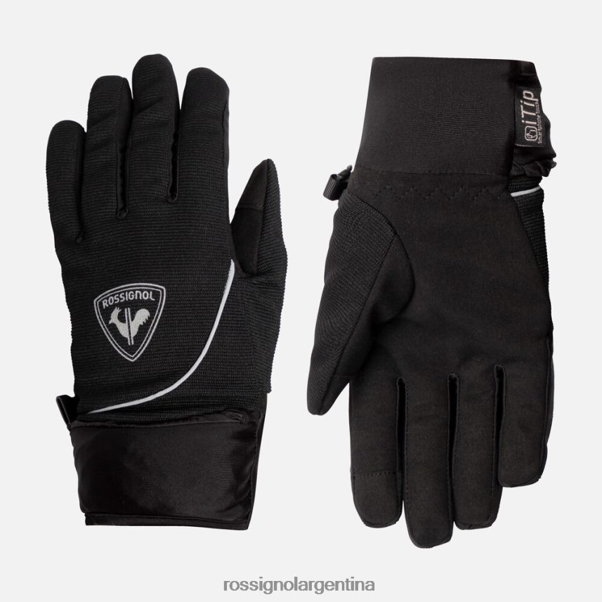 Rossignol hombres guantes xc alpha i tip 82LVV6677 negro accesorios