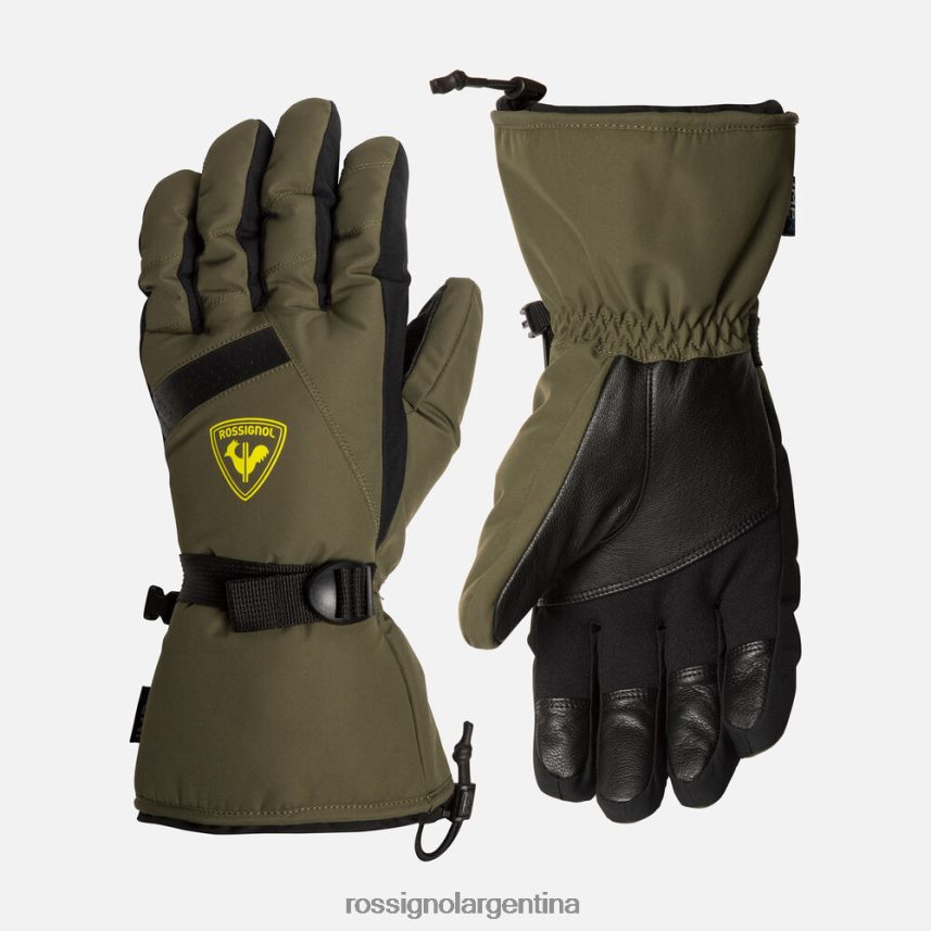 Rossignol hombres tipo guantes impermeables 82LVV648 hoja de acino accesorios