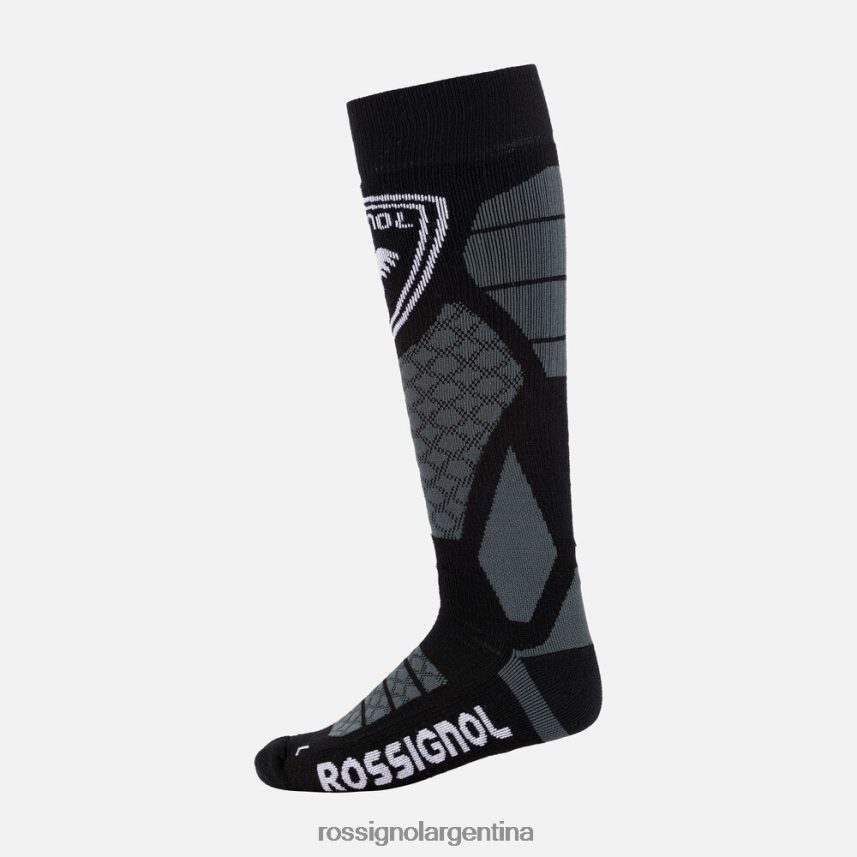 Rossignol hombres calcetines de esquí de lana y seda 82LVV643 negro accesorios
