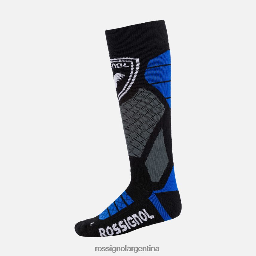 Rossignol hombres calcetines de esquí de lana y seda 82LVV6597 azul accesorios