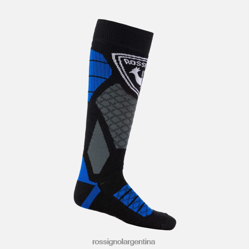 Rossignol hombres calcetines de esquí de lana y seda 82LVV6597 azul accesorios