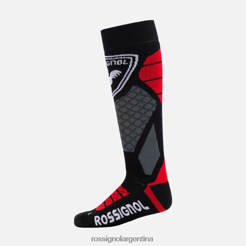 Rossignol hombres calcetines de esquí de lana y seda 82LVV6671 deportivorojo accesorios