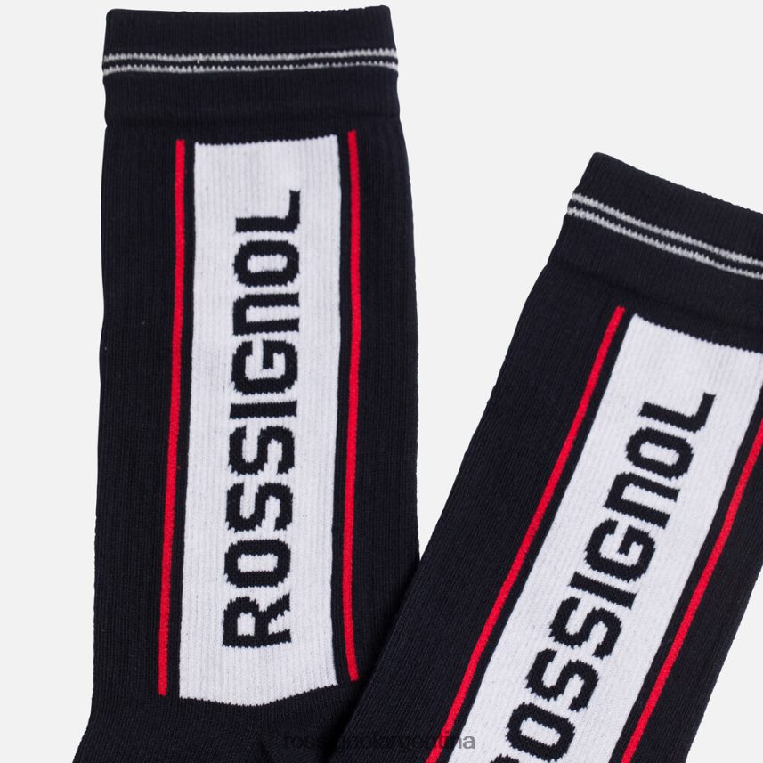 Rossignol hombres calcetines deportivos de tripulación 82LVV6102 azul marino oscuro accesorios