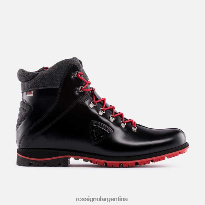 Rossignol hombres botas chamonix 1907 82LVV6170 negro brillante calzado