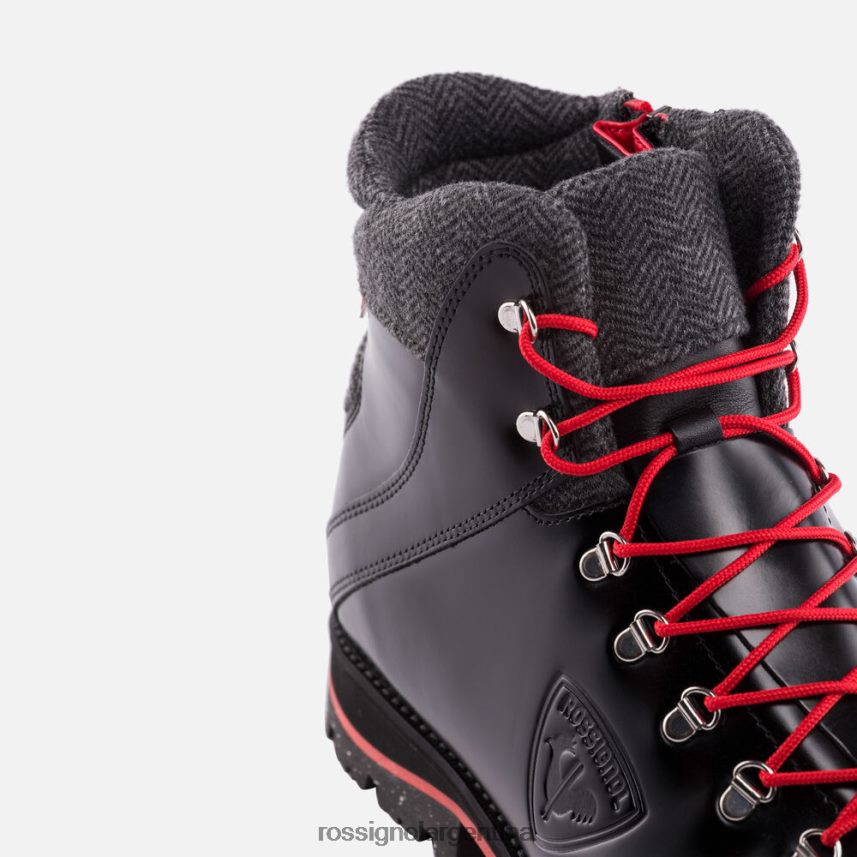 Rossignol hombres botas chamonix 1907 82LVV6170 negro brillante calzado