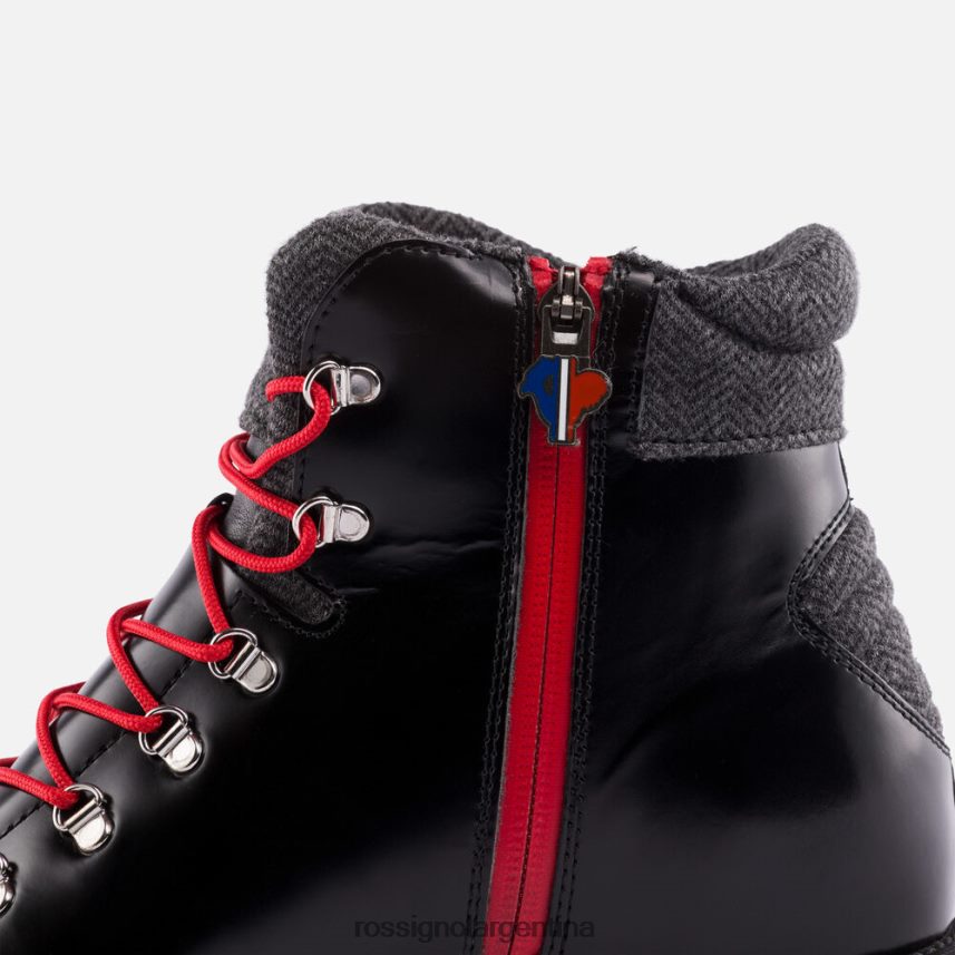 Rossignol hombres botas chamonix 1907 82LVV6170 negro brillante calzado