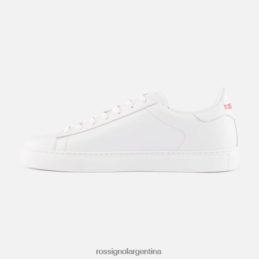 Rossignol hombres zapatillas alex de piel 82LVV667 blanco calzado