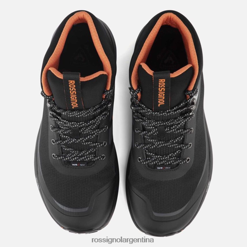 Rossignol hombres zapatos de senderismo impermeables 82LVV6154 negro calzado
