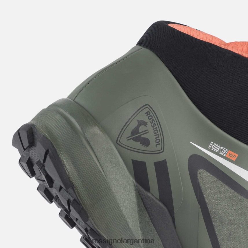 Rossignol hombres zapatos de senderismo impermeables 82LVV6333 verde calzado