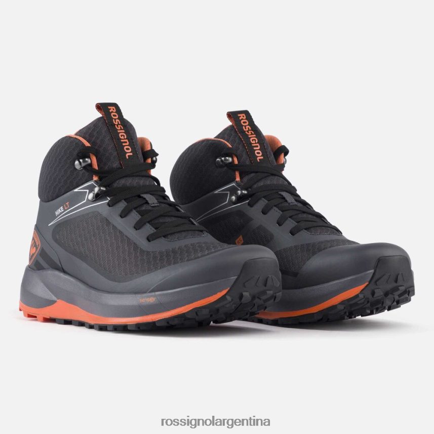 Rossignol hombres zapatos ligeros para caminar 82LVV6317 gris oscuro calzado