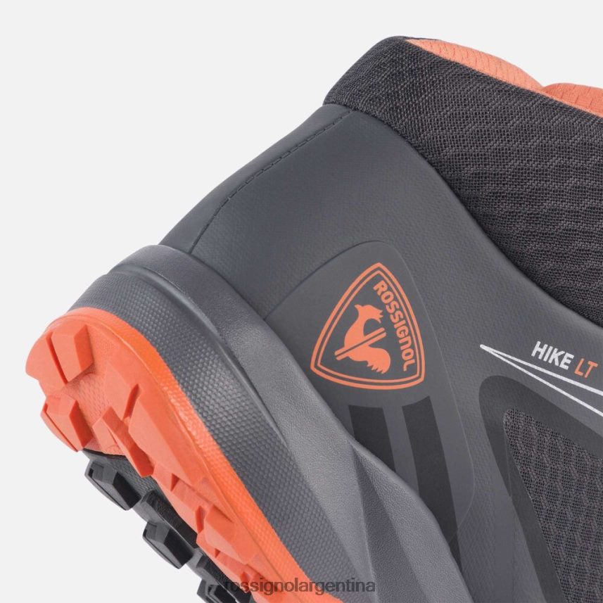 Rossignol hombres zapatos ligeros para caminar 82LVV6317 gris oscuro calzado