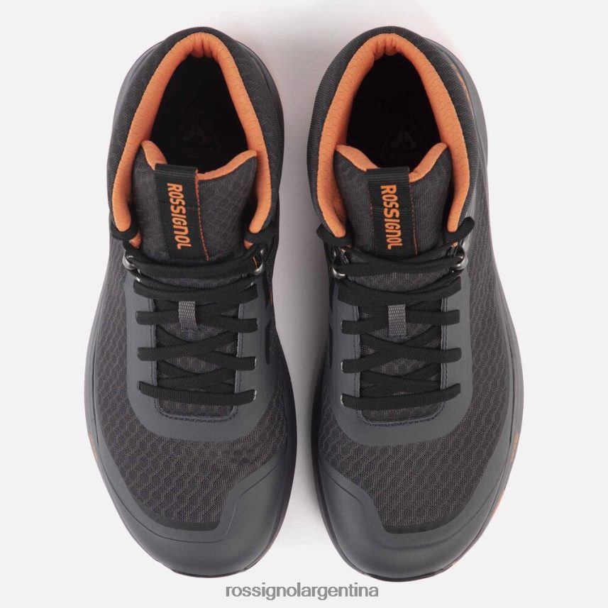 Rossignol hombres zapatos ligeros para caminar 82LVV6317 gris oscuro calzado