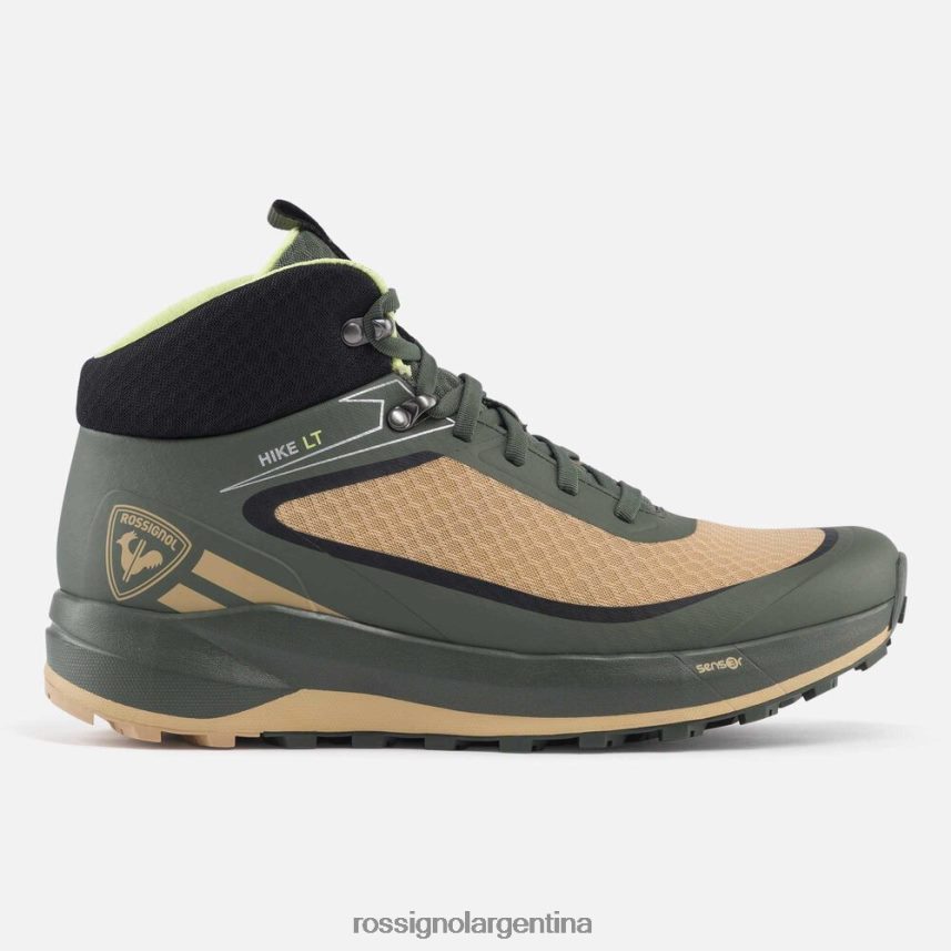 Rossignol hombres zapatos ligeros para caminar 82LVV6391 verde calzado
