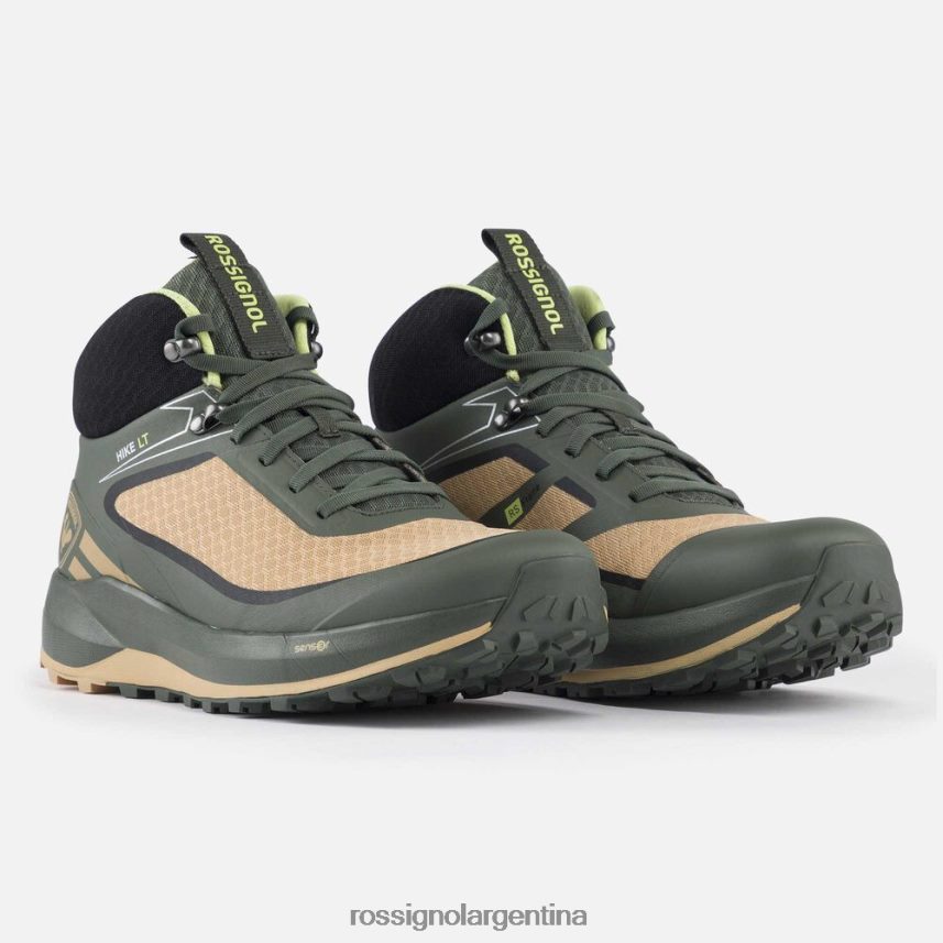 Rossignol hombres zapatos ligeros para caminar 82LVV6391 verde calzado