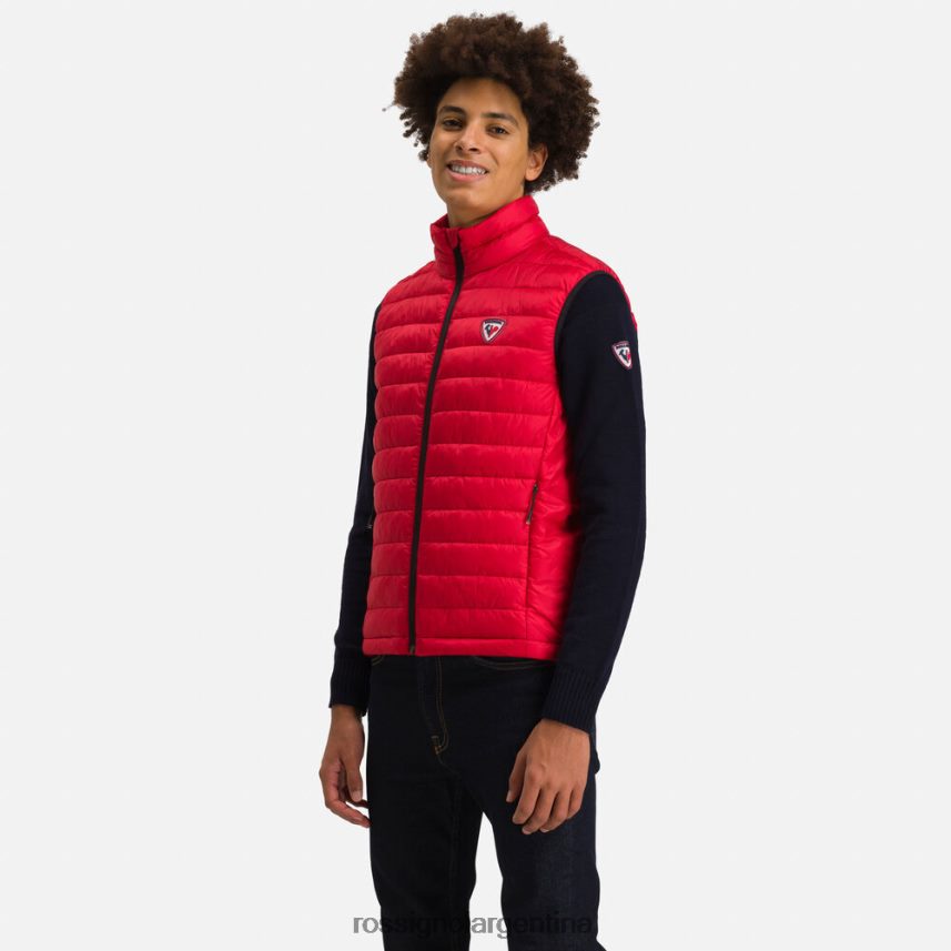 Rossignol hombres chaleco aislante 180gr 82LVV6500 carmín tapas