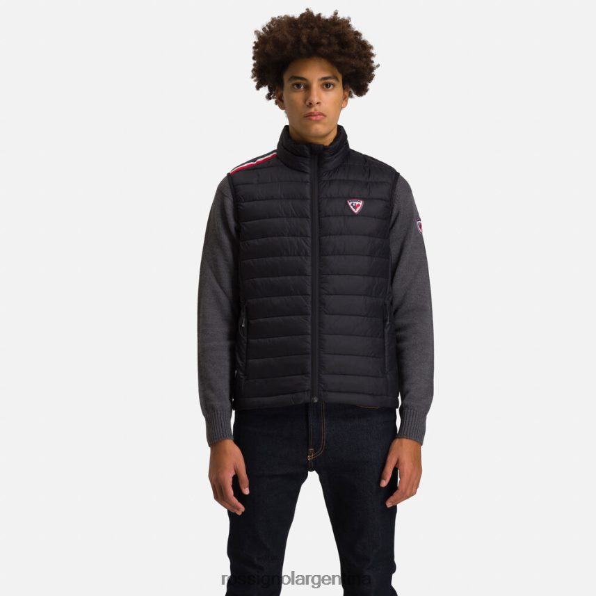 Rossignol hombres chaleco aislante 180gr 82LVV6578 negro tapas