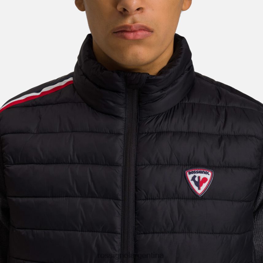 Rossignol hombres chaleco aislante 180gr 82LVV6578 negro tapas