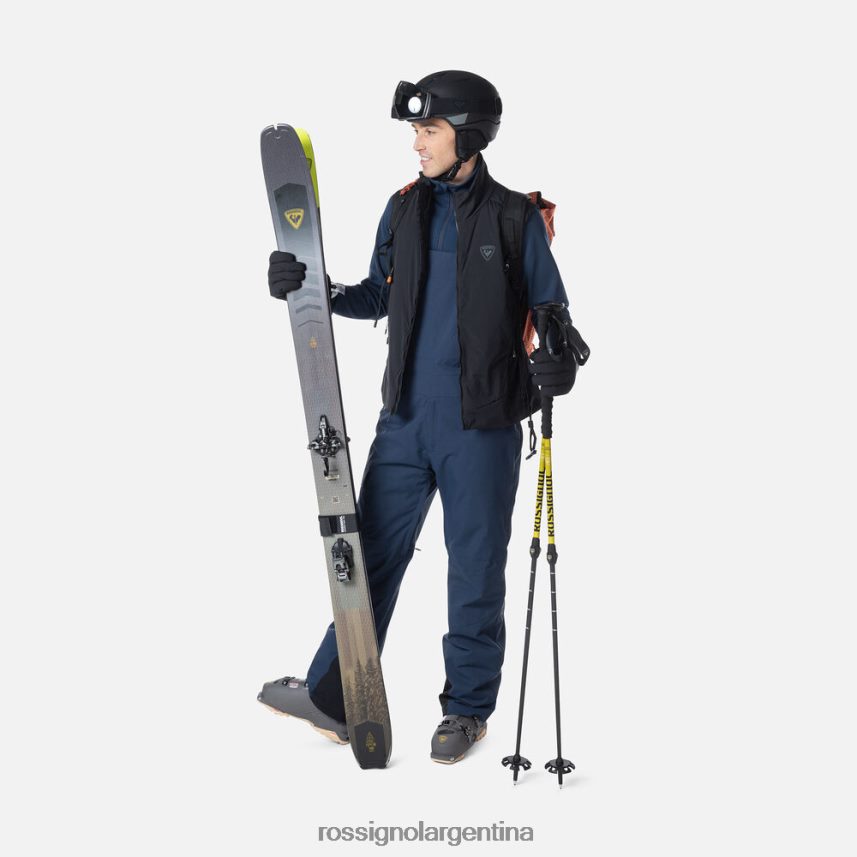Rossignol hombres chaleco opside 82LVV6343 negro tapas