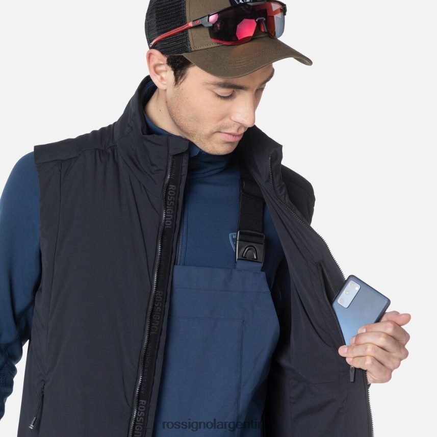 Rossignol hombres chaleco opside 82LVV6343 negro tapas