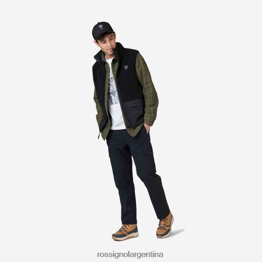 Rossignol hombres chaleco polar 82LVV6314 negro tapas