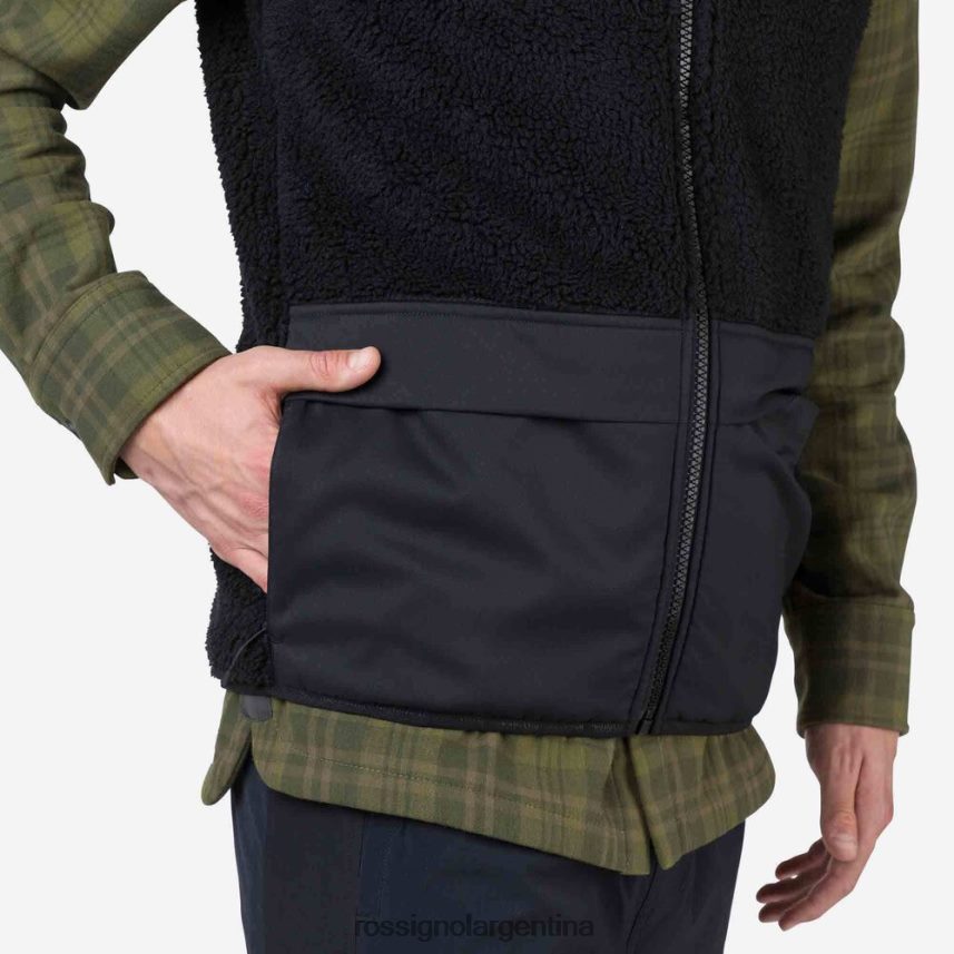 Rossignol hombres chaleco polar 82LVV6314 negro tapas
