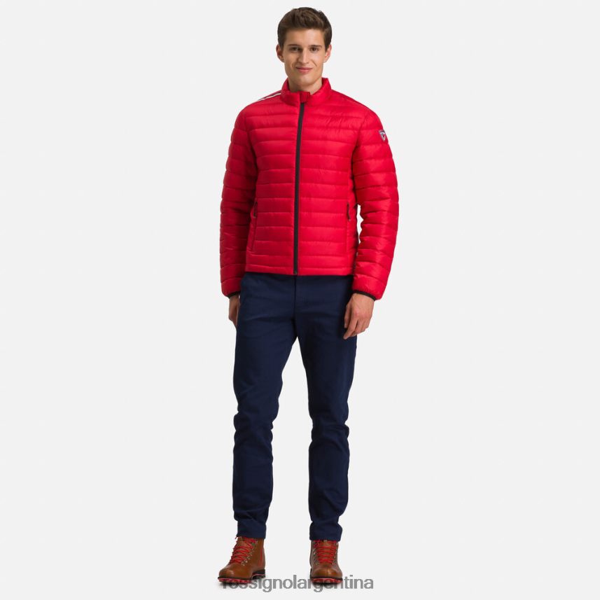 Rossignol hombres chaqueta aislante 180gr 82LVV6499 carmín tapas