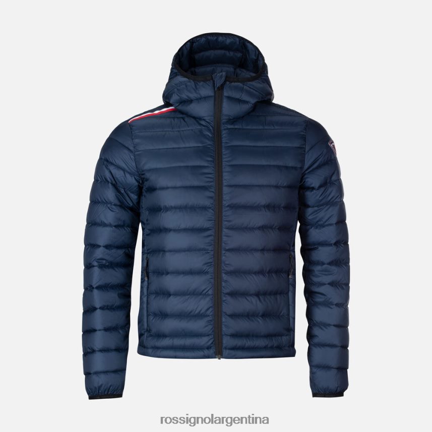 Rossignol hombres chaqueta aislante con capucha 180gr 82LVV6141 azul marino oscuro tapas