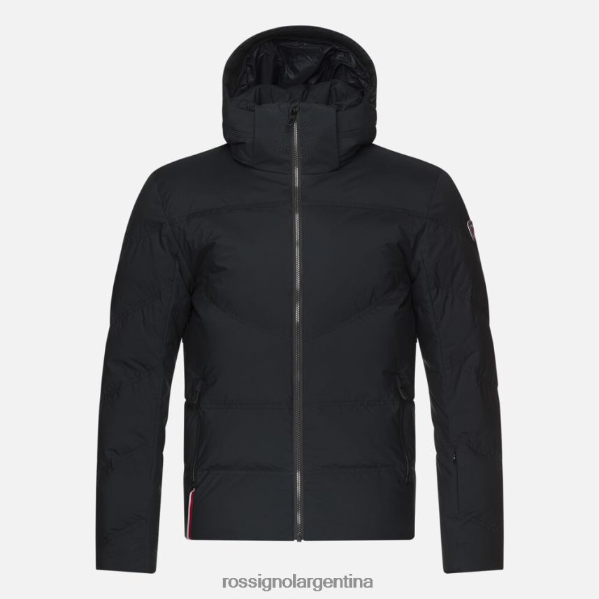 Rossignol hombres chaqueta de esquí de plumas de merino distintiva 82LVV6409 negro tapas