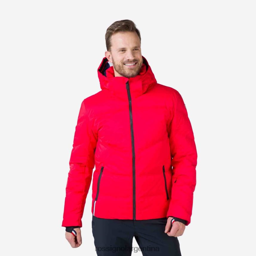Rossignol hombres chaqueta de esquí de plumas de merino distintiva 82LVV6443 deportivorojo tapas