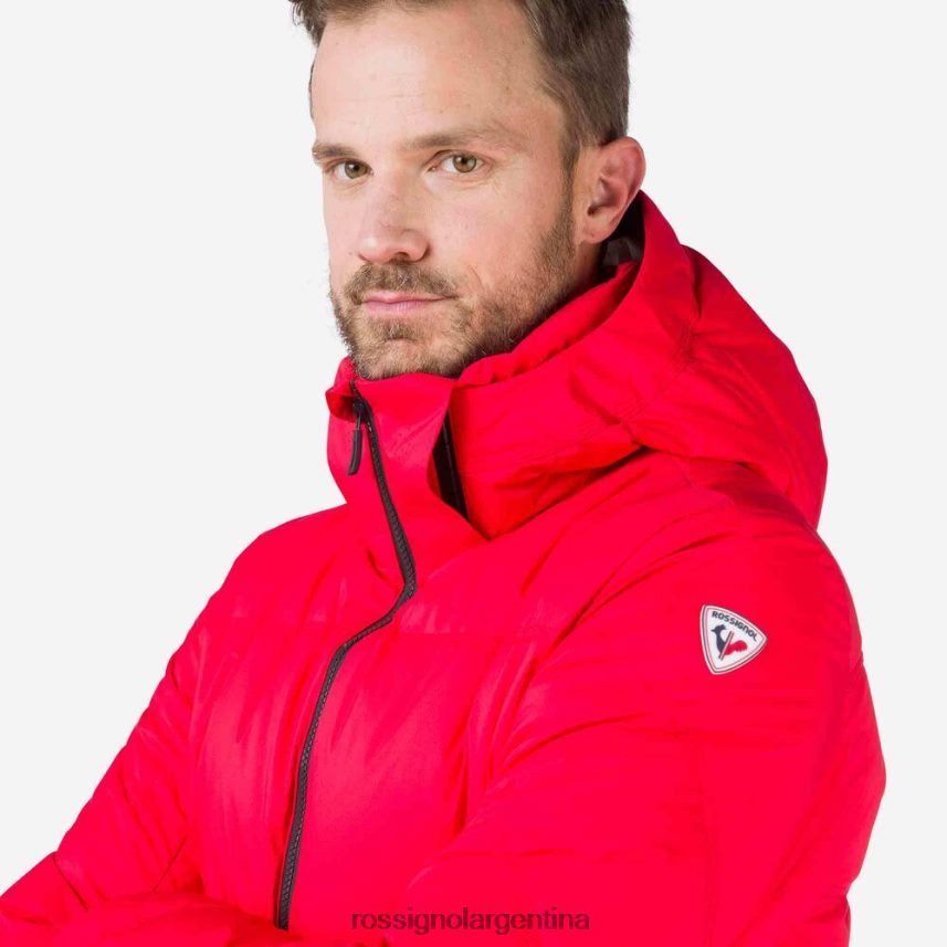Rossignol hombres chaqueta de esquí de plumas de merino distintiva 82LVV6443 deportivorojo tapas