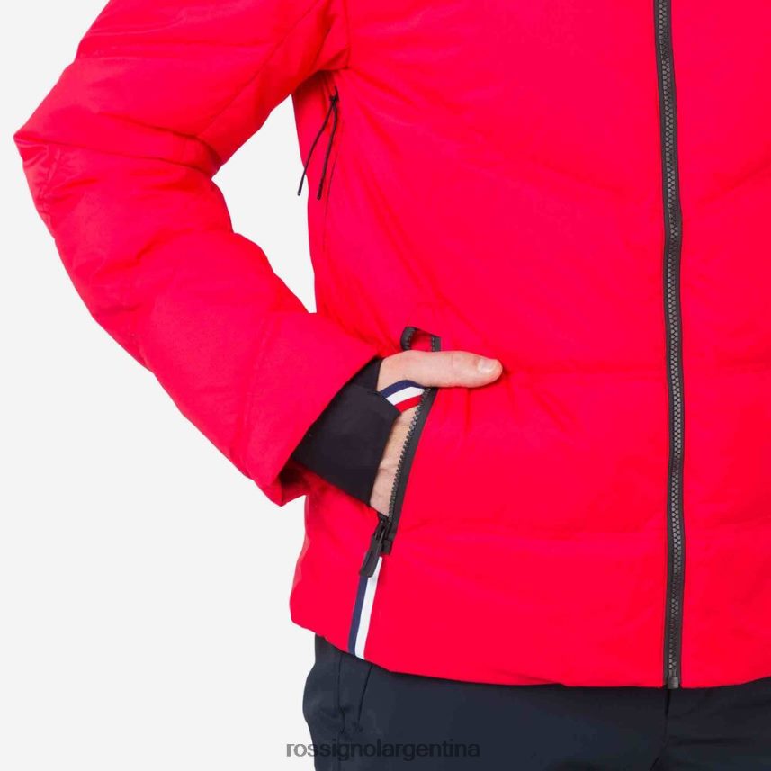 Rossignol hombres chaqueta de esquí de plumas de merino distintiva 82LVV6443 deportivorojo tapas