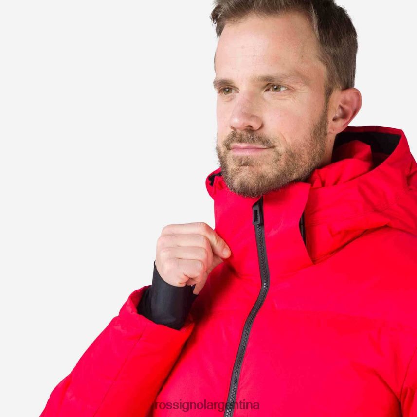 Rossignol hombres chaqueta de esquí de plumas de merino distintiva 82LVV6443 deportivorojo tapas