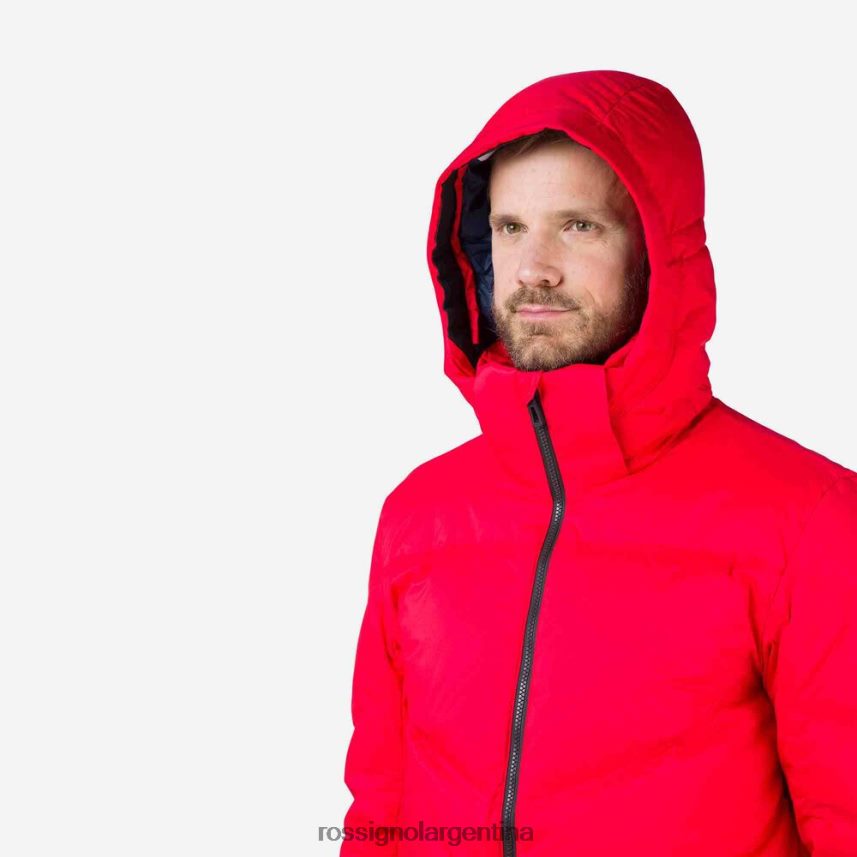 Rossignol hombres chaqueta de esquí de plumas de merino distintiva 82LVV6443 deportivorojo tapas
