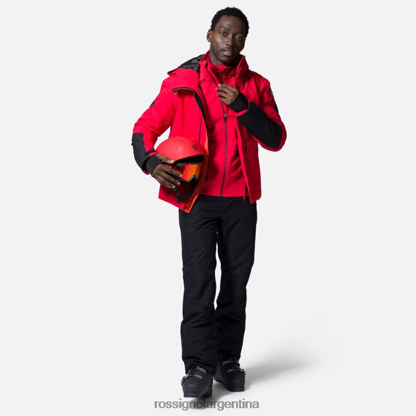 Rossignol hombres chaqueta de esquí funcional 82LVV6160 deportivorojo tapas