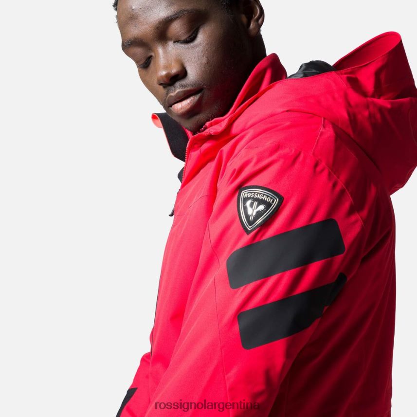 Rossignol hombres chaqueta de esquí funcional 82LVV6160 deportivorojo tapas