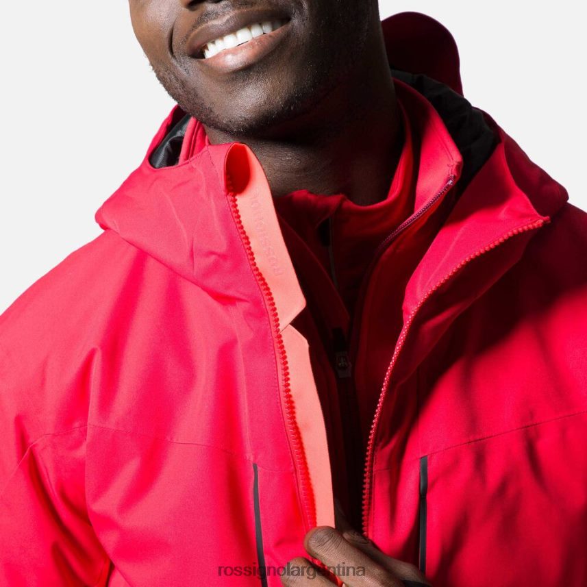 Rossignol hombres chaqueta de esquí funcional 82LVV6160 deportivorojo tapas