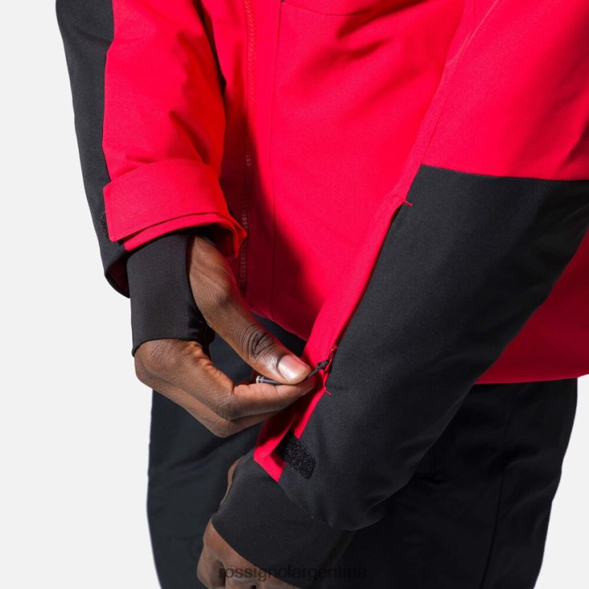 Rossignol hombres chaqueta de esquí funcional 82LVV6160 deportivorojo tapas