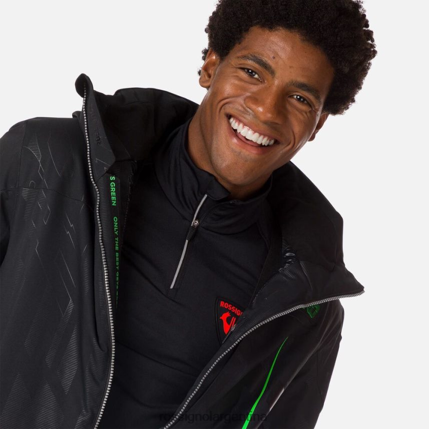 Rossignol hombres chaqueta de esquí héroe 82LVV6679 negro tapas