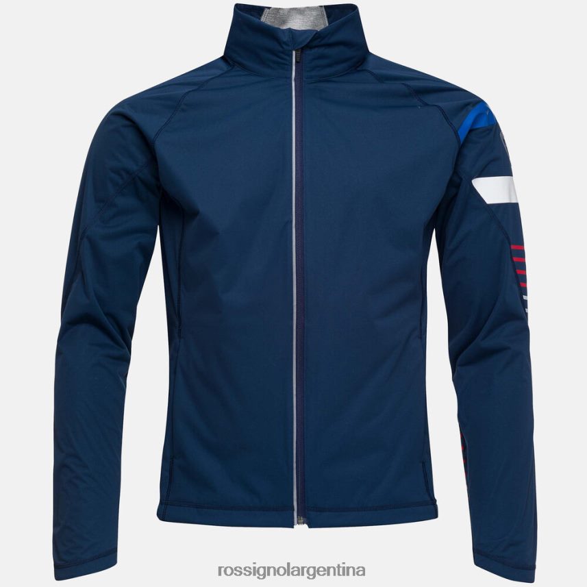 Rossignol hombres chaqueta de esquí nórdico poursuite 82LVV6147 azul marino oscuro tapas