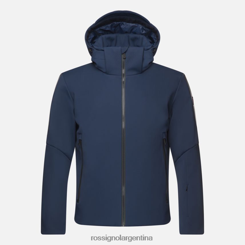 Rossignol hombres chaqueta de esquí plana softshell 82LVV6567 azul marino oscuro tapas