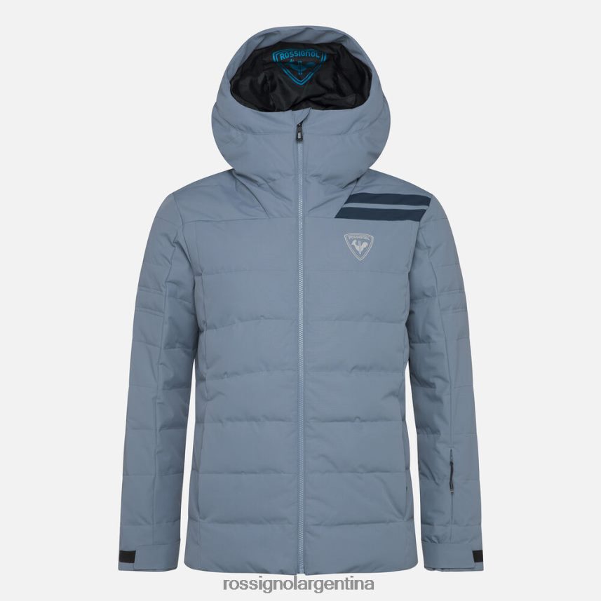 Rossignol hombres chaqueta de esquí rápida 82LVV6138 gris azulado tapas