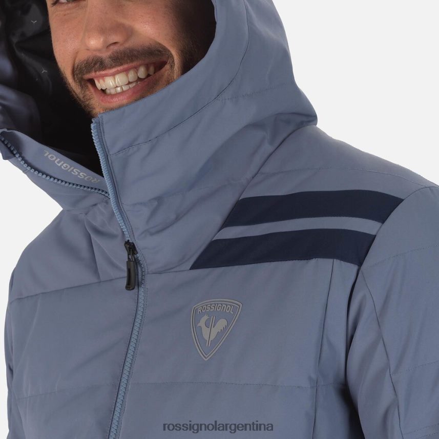 Rossignol hombres chaqueta de esquí rápida 82LVV6138 gris azulado tapas