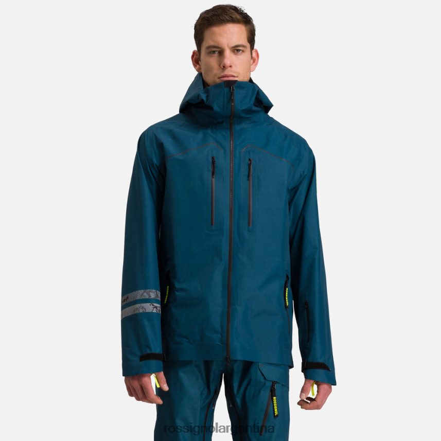 Rossignol hombres chaqueta de esquí/snowboard atelier s ride free 82LVV6542 azulejo tapas