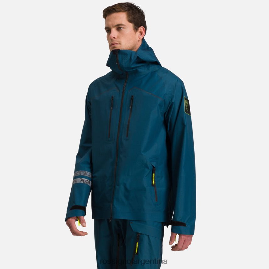 Rossignol hombres chaqueta de esquí/snowboard atelier s ride free 82LVV6542 azulejo tapas