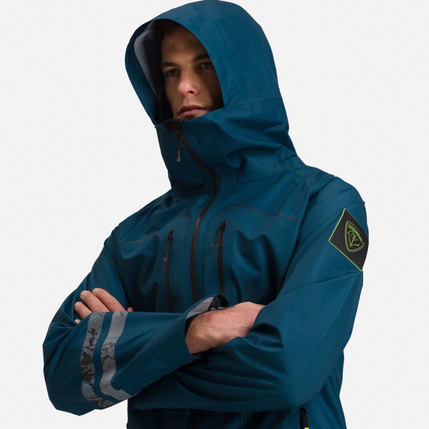 Rossignol hombres chaqueta de esquí/snowboard atelier s ride free 82LVV6542 azulejo tapas